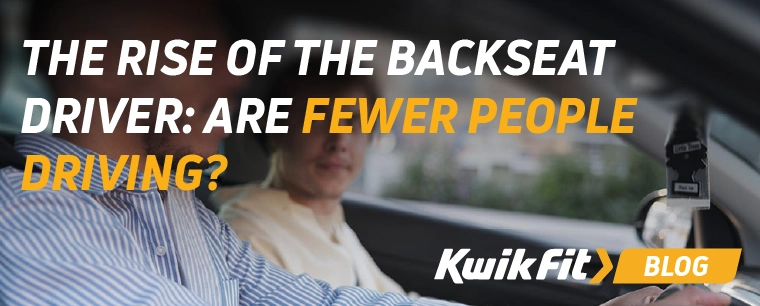 A driver and passenger